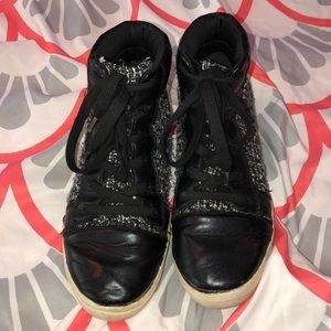Black & White High Tops
